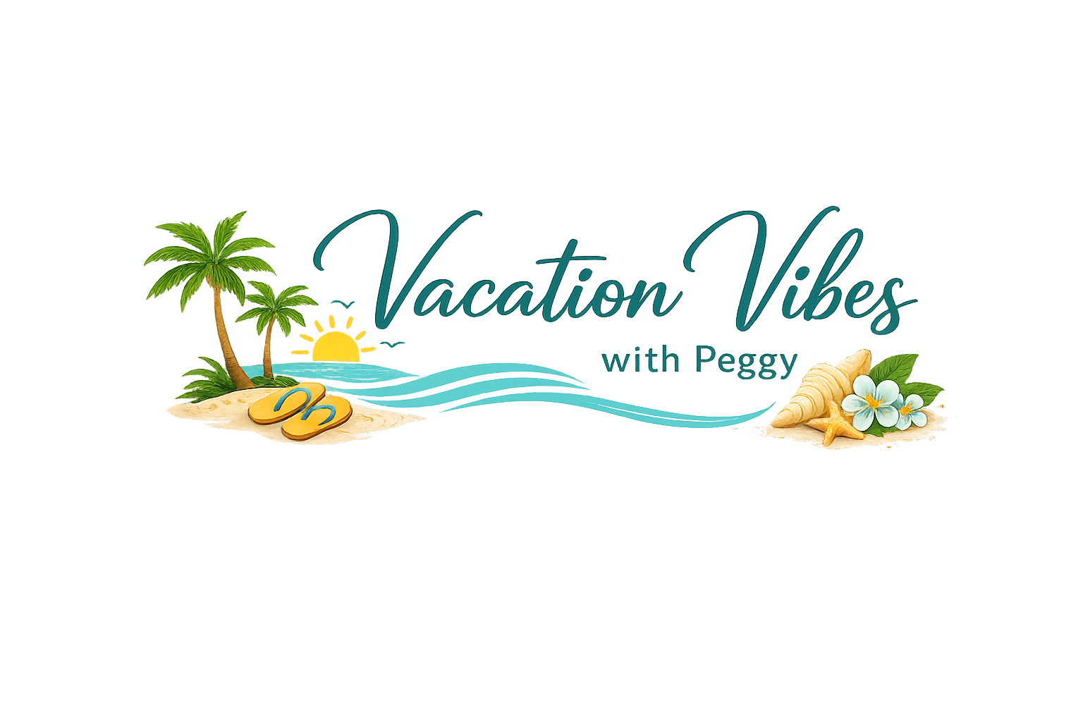 Vacation Vibes with Peggy logo